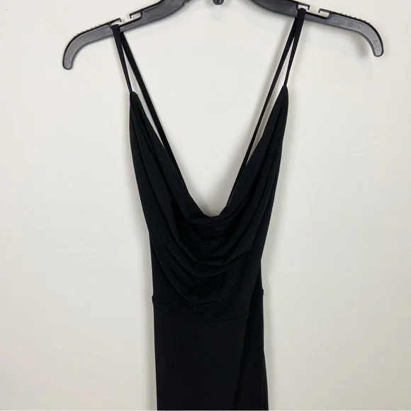 leopard halter maxi dress Women's In Case You Forgot Tan Leopard Print Satin Halter Maxi Dress | Size: L